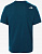 Футболка мужская The North Face S/S Walls Are For Climbing Tee-Eu Monterey Blue - Фото 2 малая