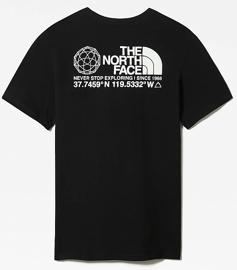 Футболка мужская The North Face Logo Plus Tee Black - Фото 2 большая