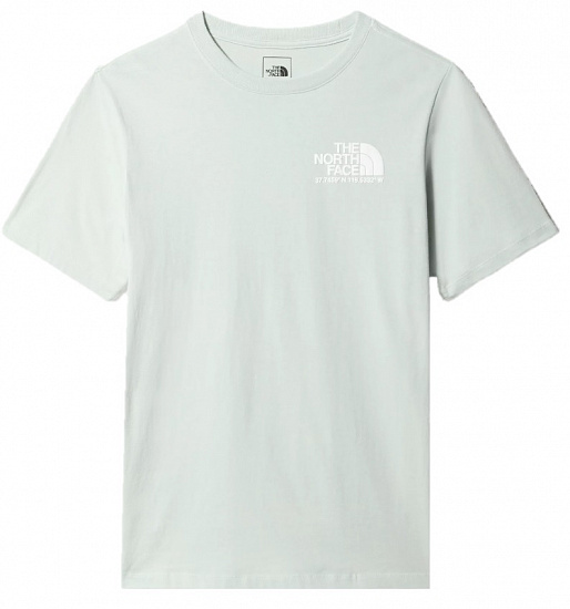 Футболка мужская The North Face Logo Plus Tee Green Mistery - Фото 1 большая