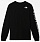 Футболка мужская The North Face Logo Plus LS Tee Black - Фото 2 малая