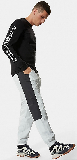 Футболка мужская The North Face Logo Plus LS Tee Black - Фото 6 большая