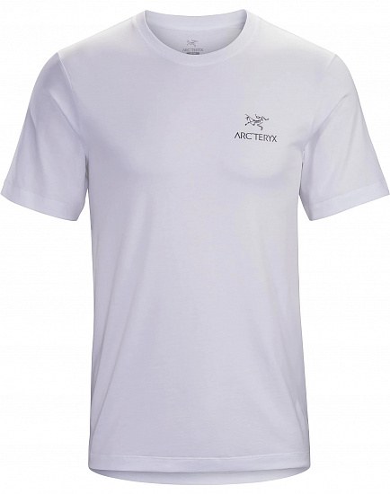 Футболка мужская Arcteryx Emblem SS White - Фото 1 большая