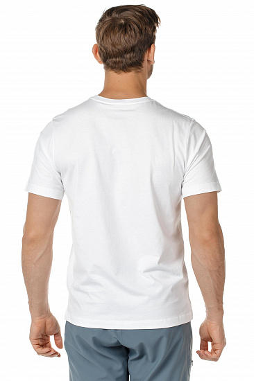 Футболка мужская Arcteryx Emblem SS White - Фото 4 большая