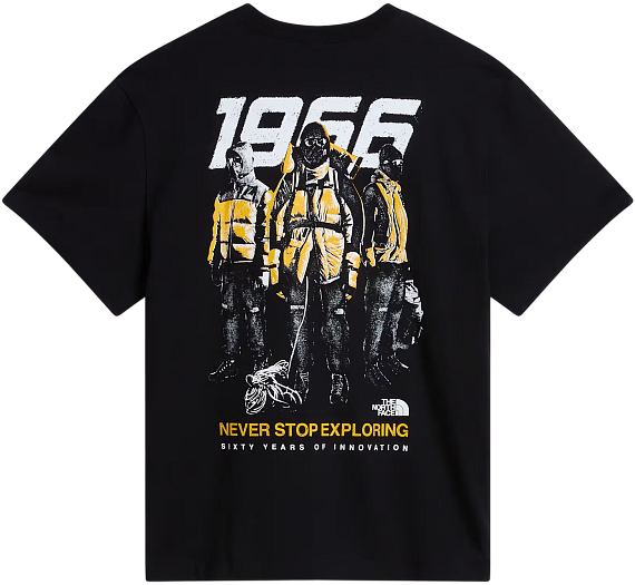 Футболка The North Face 60th Anniversary 1 Relaxed Tnf Black - Фото 2 большая