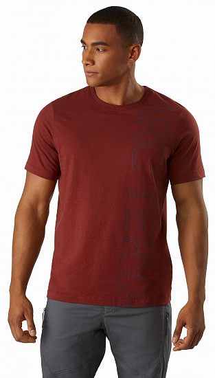 Футболка мужская Arcteryx Macro SS Dark Matter Heather - Фото 2 большая