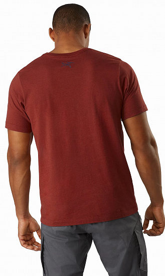 Футболка мужская Arcteryx Macro SS Dark Matter Heather - Фото 4 большая