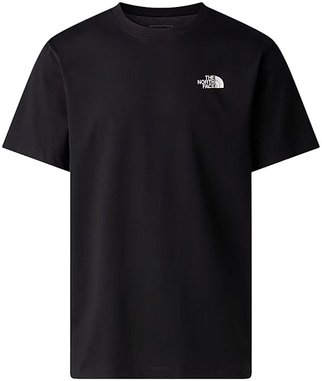 Футболка мужская The North Face Vertical Regular Graphic Tnf Black - Фото 1 большая