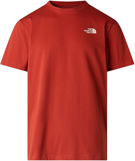 Футболка мужская The North Face Vertical Regular Graphic Iron Clay - Фото 1 большая