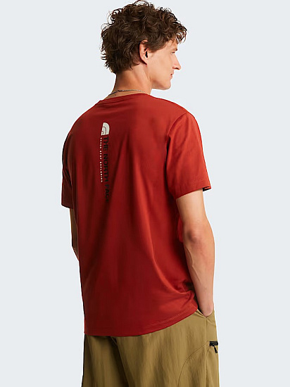 Футболка мужская The North Face Vertical Regular Graphic Iron Clay - Фото 4 большая