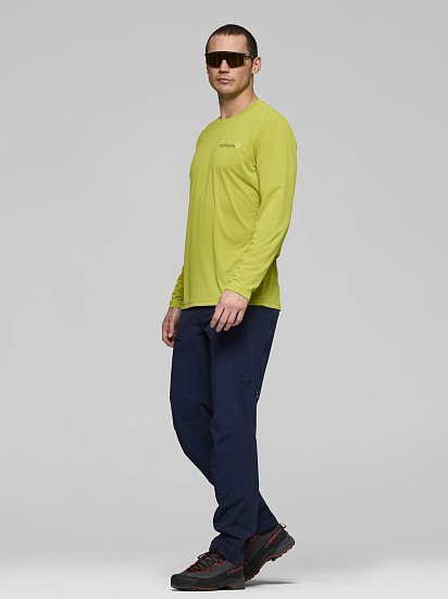 Лонгслив мужской Norrona Femund Tech LS Golden Lime - Фото 5 большая