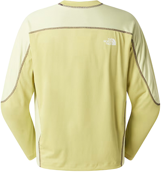 Лонгслив The North Face NSE Lightrange Pear/Lemon Mist - Фото 2 большая