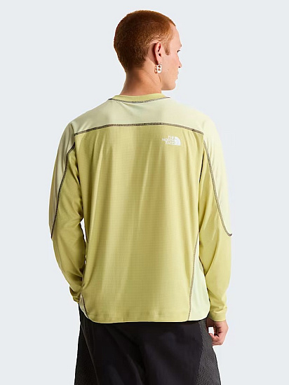 Лонгслив The North Face NSE Lightrange Pear/Lemon Mist - Фото 4 большая