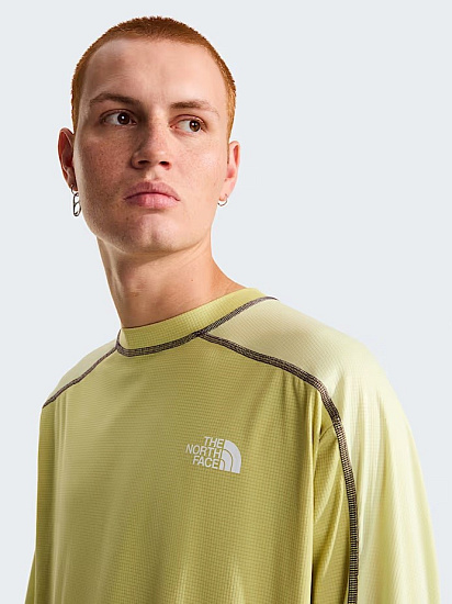 Лонгслив The North Face NSE Lightrange Pear/Lemon Mist - Фото 5 большая