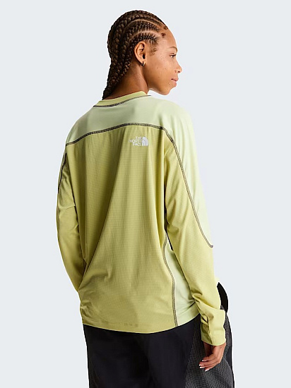 Лонгслив The North Face NSE Lightrange Pear/Lemon Mist - Фото 8 большая
