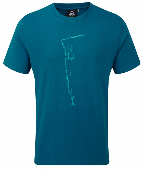 Футболка мужская Mountain Equipment Yorik Tee Ink Blue - Фото 1 большая