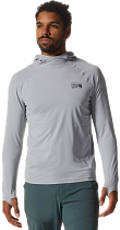 Лонгслив мужской Mountain Hardwear Crater Lake Hoody Glacial