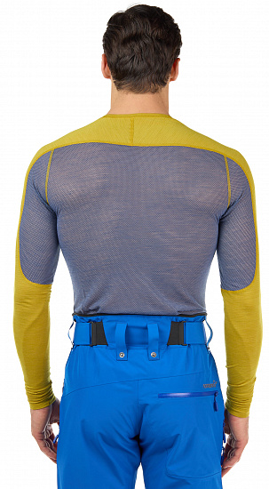 Футболка мужская Norrona Bitihorn Wool Golden Palm - Фото 3 большая