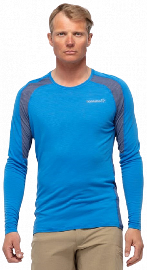 Футболка мужская Norrona Bitihorn Wool Campanuala - Фото 2 большая