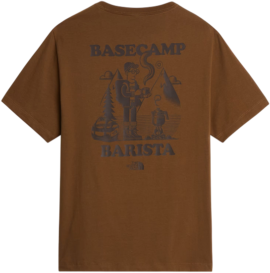 Футболка The North Face Basecamp Barista Relaxed Graphic Caraway Seed - Фото 2 большая