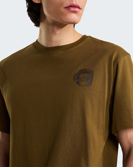 Футболка The North Face Basecamp Barista Relaxed Graphic Caraway Seed - Фото 5 большая