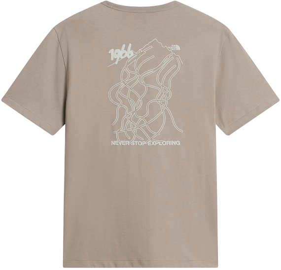 Футболка The North Face Nse Slopes Relaxed Graphic Stone Slab - Фото 2 большая