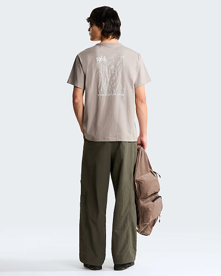 Футболка The North Face Nse Slopes Relaxed Graphic Stone Slab - Фото 8 большая