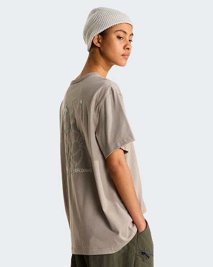 Футболка The North Face Nse Slopes Relaxed Graphic Stone Slab - Фото 10 большая