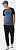 Футболка мужская The North Face S/S Raglan Easy Vintage Indigo - Фото 6 малая