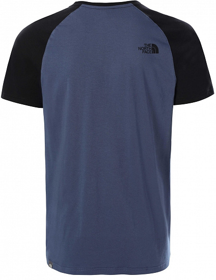 Футболка мужская The North Face S/S Raglan Easy Vintage Indigo - Фото 2 большая
