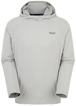 Лонгслив мужской Rab Sonic Hoody Light Zinc