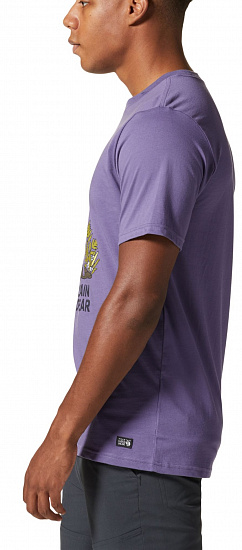 Футболка мужская Mountain Hardwear Bear Trail SS Allium - Фото 3 большая