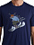 Футболка мужская Icebreaker Tech Lite II SS Ski Rider Royal Navy - Фото 5 малая