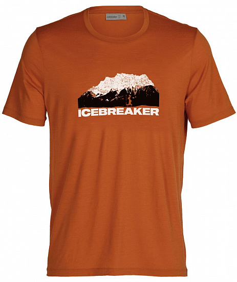 Футболка мужская Icebreaker Tech Lite II SS Mountain Spice - Фото 1 большая