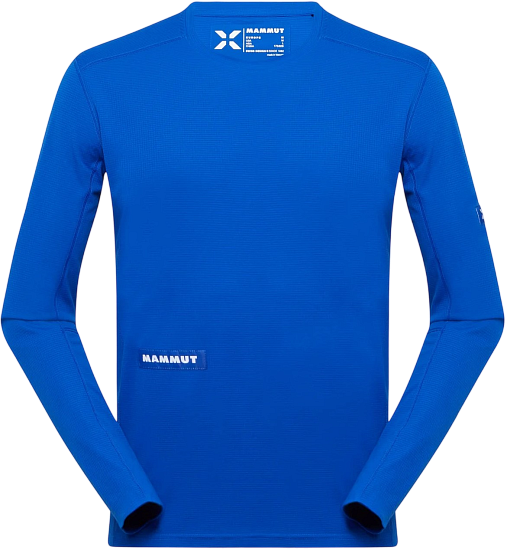 Лонгслив мужской Mammut Eiger Nordwand FL Eiger Blue - Фото 1 большая
