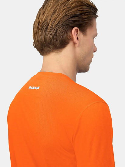 Лонгслив мужской Mammut Eiger Nordwand FL Eiger Orange - Фото 7 большая