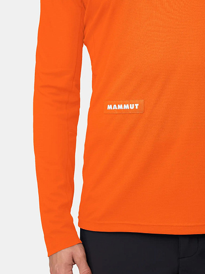 Лонгслив мужской Mammut Eiger Nordwand FL Eiger Orange - Фото 8 большая