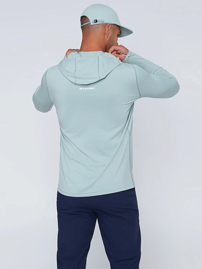Лонгслив мужской Mammut Selun FL Sun Hoody Nebla - Фото 4 большая