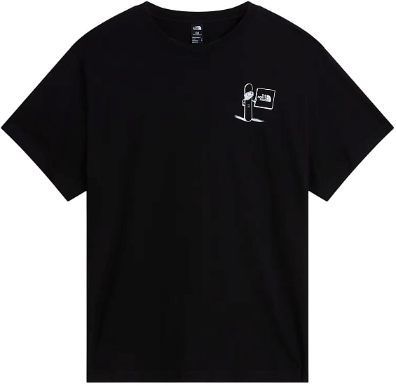 Футболка The North Face Opposites Attract Rlx Graphic Tnf Black - Фото 1 большая