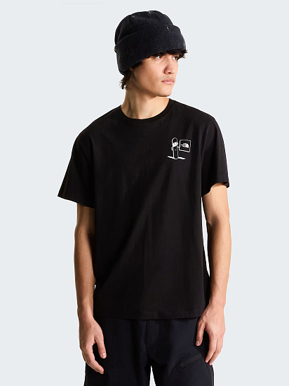 Футболка The North Face Opposites Attract Rlx Graphic Tnf Black - Фото 3 большая