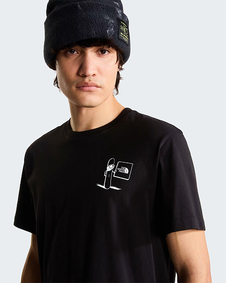 Футболка The North Face Opposites Attract Rlx Graphic Tnf Black - Фото 7 большая