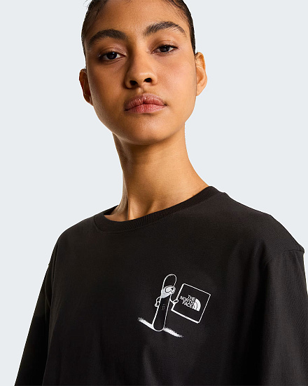 Футболка The North Face Opposites Attract Rlx Graphic Tnf Black - Фото 13 большая