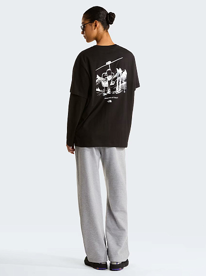 Футболка The North Face Opposites Attract Rlx Graphic Tnf Black - Фото 15 большая