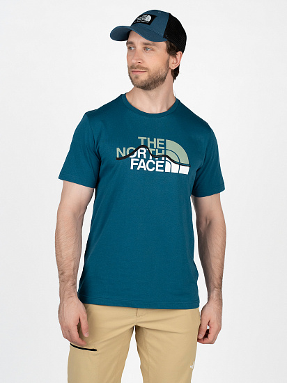 Футболка мужская The North Face Mountain Line Mineral Ink - Фото 4 большая