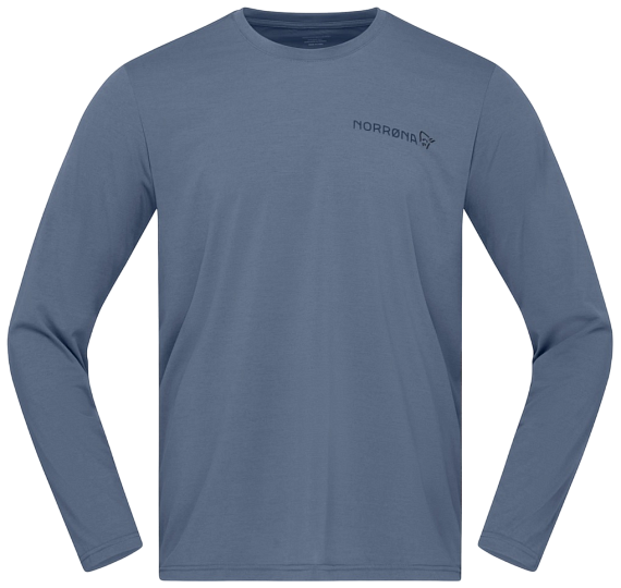 Лонгслив мужской Norrona Femund Tech LS Vintage Indigo - Фото 1 большая