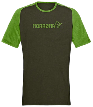 Футболка мужская Norrona Fjora Equaliser Lightweight Norrona Green