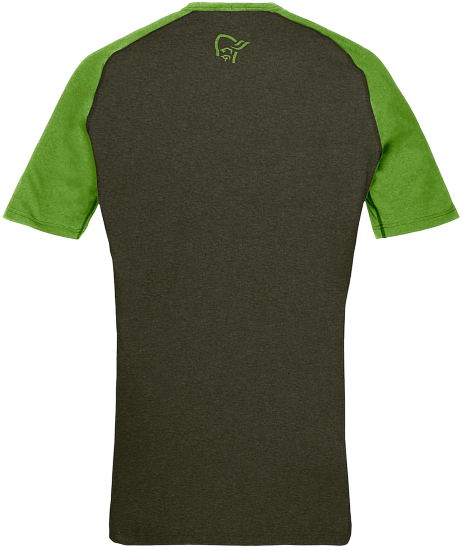 Футболка мужская Norrona Fjora Equaliser Lightweight Norrona Green - Фото 2 большая