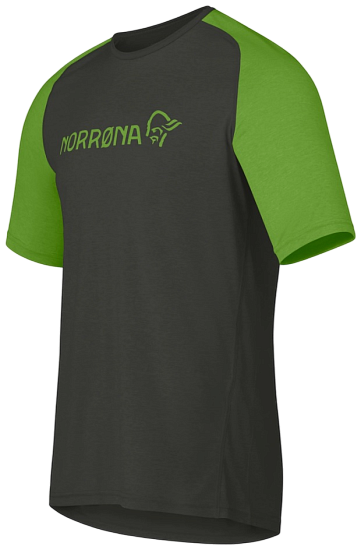 Футболка мужская Norrona Fjora Equaliser Lightweight Norrona Green - Фото 3 большая