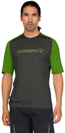 Футболка мужская Norrona Fjora Equaliser Lightweight Norrona Green - Фото 4 большая