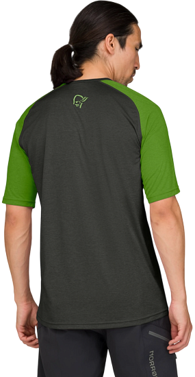 Футболка мужская Norrona Fjora Equaliser Lightweight Norrona Green - Фото 5 большая