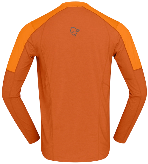 Лонгслив мужской Norrona Senja Equaliser Lightweight LS Exuberance - Фото 3 большая